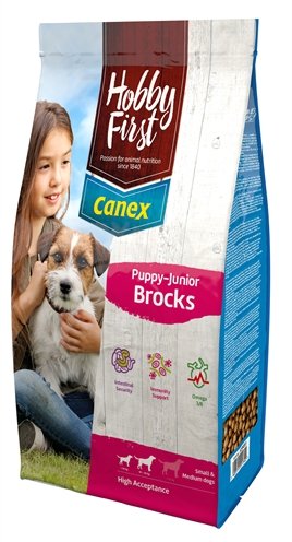 Afbeelding HobbyFirst Canex Puppy-Junior Brocks hondenvoer 3 kg door Online-dierenwinkel.eu