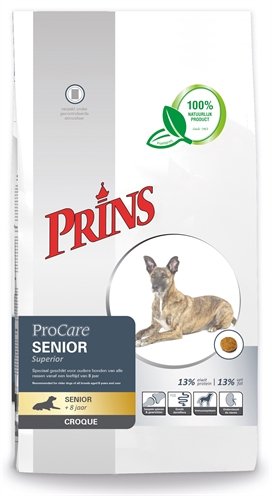 Afbeelding Prins ProCare Croque Senior Superior hondenvoer 10 kg door Online-dierenwinkel.eu