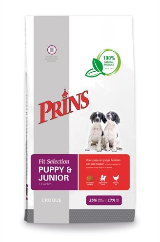 Afbeelding Prins Fit Selection Puppy & Junior Hondenvoer 10 kg door Online-dierenwinkel.eu
