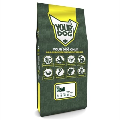 Afbeelding Senior 12 kg Yourdog finse brak hondenvoer door Online-dierenwinkel.eu