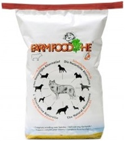 Afbeelding Farm Food HE met Schotse Zalm Olie hondenvoer 15 kg door Online-dierenwinkel.eu