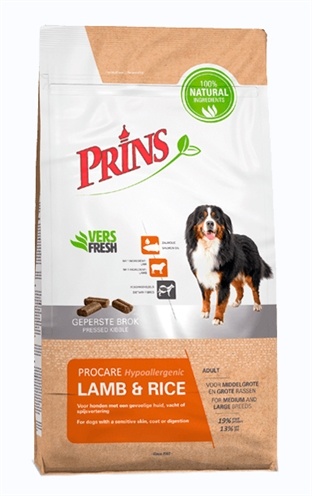 Afbeelding Prins - ProCare - Lamb & Rice Hypoallergic door Online-dierenwinkel.eu