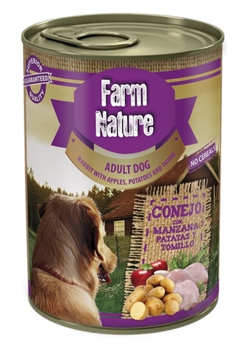 Afbeelding Farm nature rabbit / potatoes / apples / thyme door Online-dierenwinkel.eu