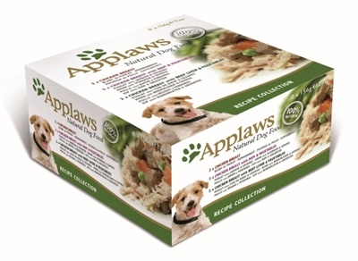 8x156 gr Applaws dog blik multipack recipi selectie hondenvoer