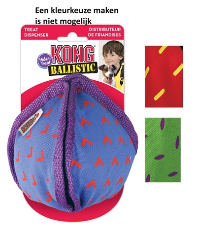 Afbeelding Kong ballistic hide 'n treat assorti 34,5x30,5x10 cm door Online-dierenwinkel.eu