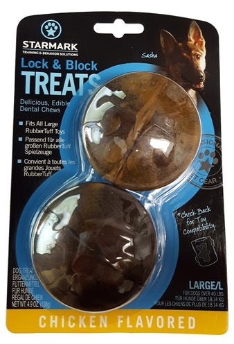 Starmark lock & block treats L 3,5x6,5x6,5 cm