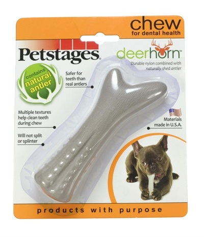 Afbeelding Petstages deerhorn gewei Small 5x2,5x12,5 cm door Online-dierenwinkel.eu