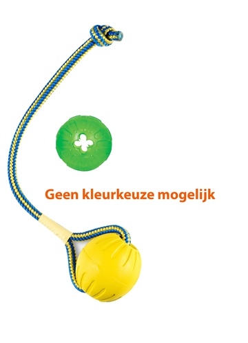 Afbeelding Starmark swing 'n fling durafoam bal met treat dispensing chew ball Medium door Online-dierenwinkel.eu