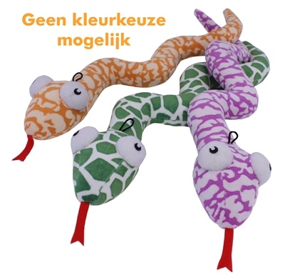 Afbeelding Multipet slang met ratel assorti M 22x10x15 cm door Online-dierenwinkel.eu