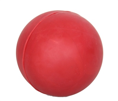 Afbeelding Rubb'n'red bal 9 cm door Online-dierenwinkel.eu