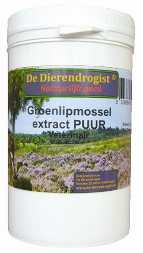 Afbeelding Dierendrogist groenlipmossel extract veterinair door Online-dierenwinkel.eu