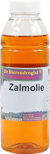 Dierendrogist zalmolie