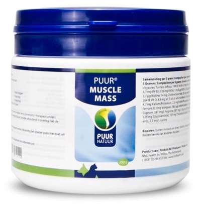 Afbeelding PU MUSCLE MASS (SPIEROPB)250GR N 00001 door Online-dierenwinkel.eu