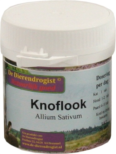 Afbeelding Dierendrogist knoflook tabletten door Online-dierenwinkel.eu