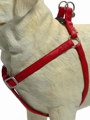 Afbeelding Hondentuig Mac Leather 35-60cm rood door Online-dierenwinkel.eu