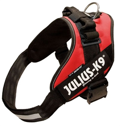 Afbeelding Julius K9 IDC Powerharnas Rood door Online-dierenwinkel.eu