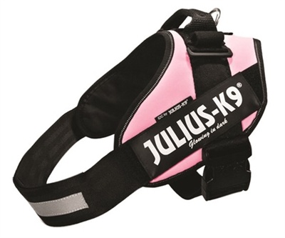 Afbeelding Julius k9 power-harnas voor hond / tuig voor voor labels roze Maat 3/85-112 cm door Online-dierenwinkel.eu