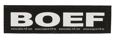 Afbeelding Julius-K9 Labels Klein - S - Boef door Online-dierenwinkel.eu