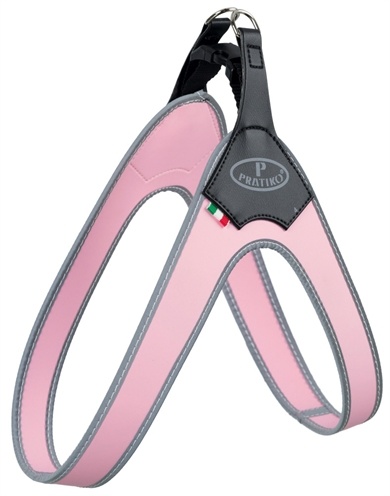 Afbeelding Trixie pratiko tuig voor hond step-in pvc / nylon roze 20-30 cm door Online-dierenwinkel.eu