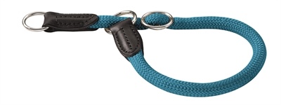 Afbeelding Hunter halsband voor hond freestyle met stop turquoise 30 cmx8 mm door Online-dierenwinkel.eu