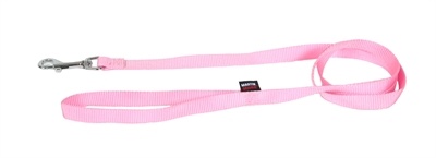 Martin sellier looplijn voor hond basic nylon roze 10 mmx120 cm