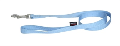 Afbeelding Martin sellier looplijn voor hond basic nylon blauw 10 mmx120 cm door Online-dierenwinkel.eu