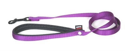 Afbeelding Martin sellier looplijn voor hond nylon paars 10 mmx120 cm door Online-dierenwinkel.eu