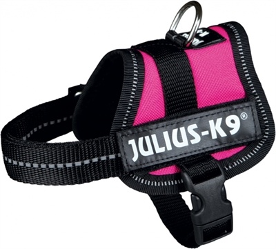 Afbeelding Julius-K9 Powerharness Fuchsia - Hondenharnas - 30-40/1.8 cm door Online-dierenwinkel.eu