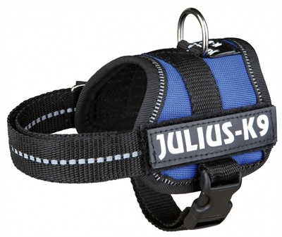 Afbeelding Julius-K9 Powerharness Blauw - Hondenharnas - 30-40/1.8 cm door Online-dierenwinkel.eu