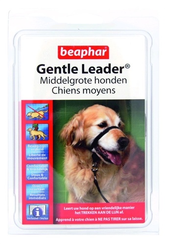 Afbeelding Beaphar - Gentle Leader Zwart door Online-dierenwinkel.eu