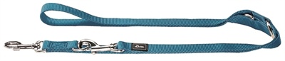 Afbeelding Hunter Vario Trainingslijn Nylon Turquoise door Online-dierenwinkel.eu