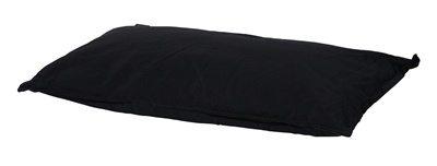 Woefwoef hondenkussen comfort panama zwart 100x70 cm