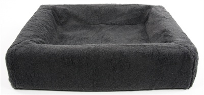 Afbeelding Bia Bed Fleece Hoes Grijs door Online-dierenwinkel.eu