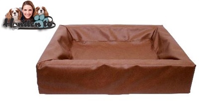 Afbeelding Bia bed hondenmand bruin 45X45X12CM door Online-dierenwinkel.eu