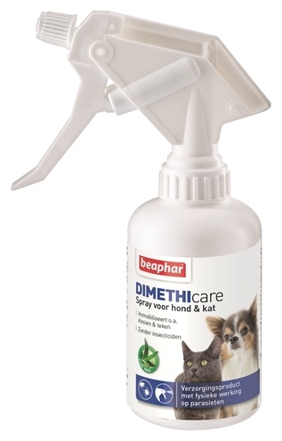 Afbeelding Beaphar Dimethicare Spray voor hond en kat 250 ml door Online-dierenwinkel.eu