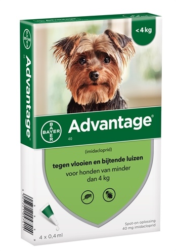 Afbeelding Bayer Advantage 40 Hond door Online-dierenwinkel.eu