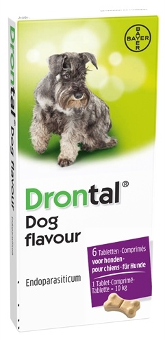 Afbeelding Bayer drontal tasty ontworming hond door Online-dierenwinkel.eu