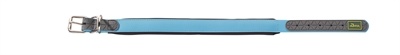 Afbeelding Hunter halsband voor hond convenience comfort neon turquoise 22-30 cmx20 mm door Online-dierenwinkel.eu