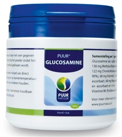 Afbeelding PU GLUCOSAMINE H&K 100GR 00001 door Online-dierenwinkel.eu