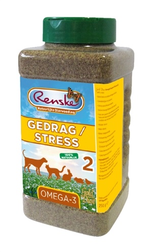 Afbeelding Renske Golddust Gedrag & Stress - Voedingssupplement 250 gram door Online-dierenwinkel.eu