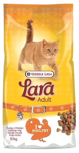 Afbeelding Versele-Laga Lara Gevogelte kattenvoer 10 kg door Online-dierenwinkel.eu