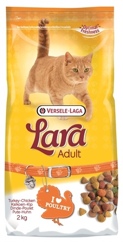 Afbeelding Versele-Laga Lara Gevogelte kattenvoer 2 kg door Online-dierenwinkel.eu