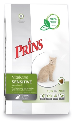 Afbeelding Prins - VitalCare - Sensitive Hypoallergic door Online-dierenwinkel.eu