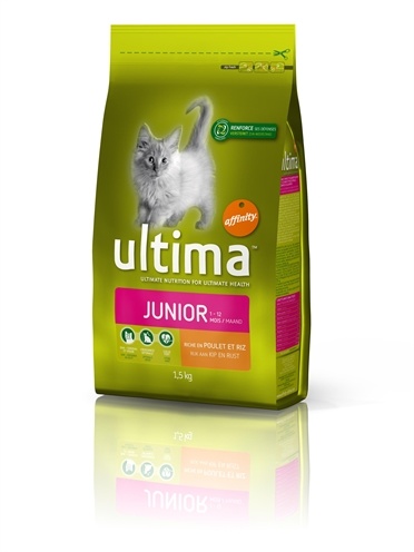 Afbeelding Zzzultima kat junior kattenvoer 1,5 kg door Online-dierenwinkel.eu