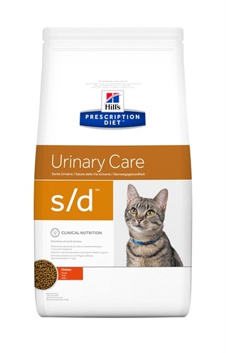 Afbeelding Hill's Feline S/d Struviet/Nierstenen/Blaasgruis 5 Kg door Online-dierenwinkel.eu