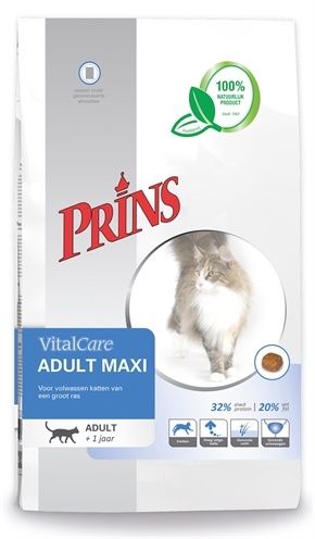 Afbeelding Prins VitalCare Adult Maxi kattenvoer 1.5 kg door Online-dierenwinkel.eu