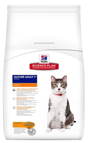 Afbeelding Hill's Feline Mature Light Kip 1,5 Kg door Online-dierenwinkel.eu