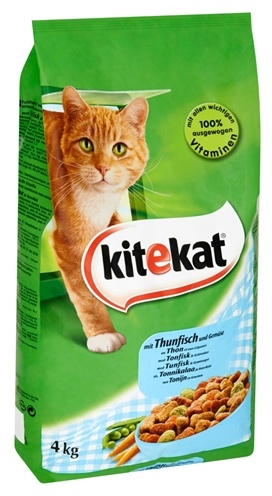 Afbeelding Kitekat vis en groente kattenvoer 4 kg door Online-dierenwinkel.eu