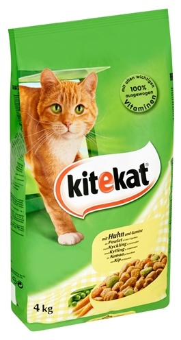 Afbeelding Kitekat kip en groente kattenvoer 4 kg door Online-dierenwinkel.eu