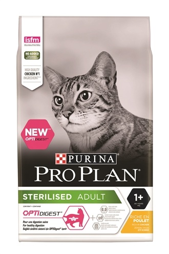 Afbeelding Purina Pro Plan Cat - Sterilised - Kip - 3 kg door Online-dierenwinkel.eu